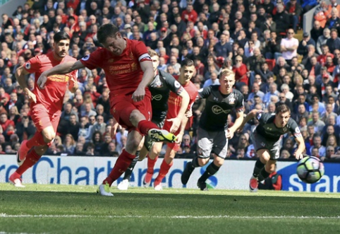 "Liverpool" failed to beat "Southampton" at home (VIDEO)