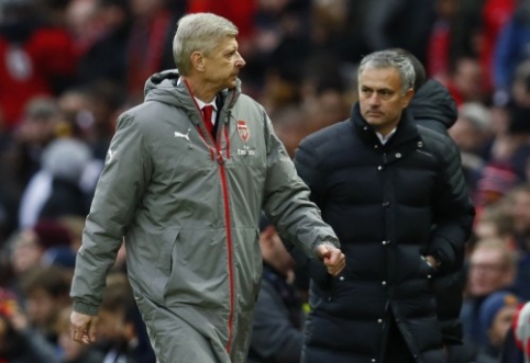 J. Mourinho: I hope Wenger will keep his job