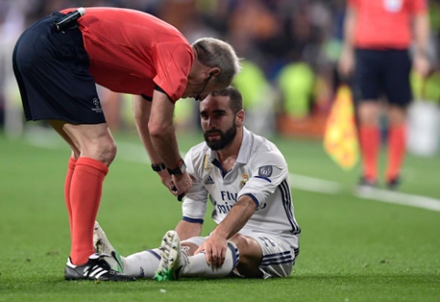 D. Carvajal will miss the remainder of the "La Liga" season due to injury