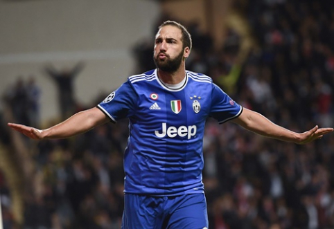 G. Higuain's double secured Juventus victory against Monaco (PHOTO, VIDEO)