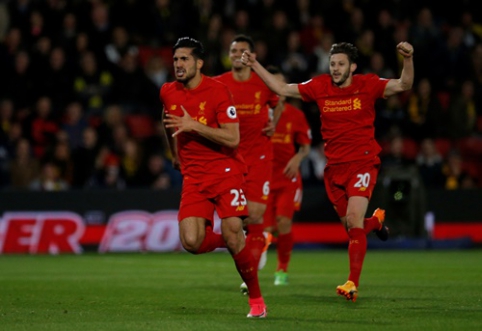 Wonderful E. Cano's goal determined "Liverpool's" victory over Watford (VIDEO)