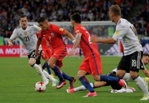 The drawn match between Germany and Chile captured (VIDEO)