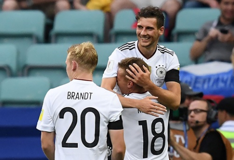 The young German team surpasses Australians in a high-scoring battle (VIDEO, PHOTO)