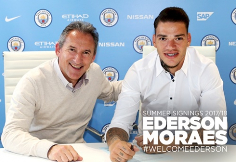 Ederson Arrives at "Man City": I Always Dreamed of Playing in England