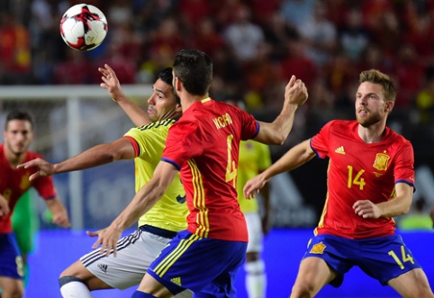 Spain and Colombia separated equally, Italians crushed Uruguay (VIDEO)