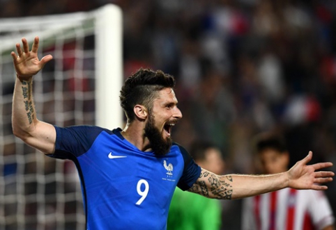 French with O. Giroud ahead in friendly match crushed Paraguay (VIDEO)