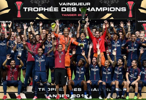 PSG crushed "Monaco" in a battle for the French Super Cup trophy (VIDEO)