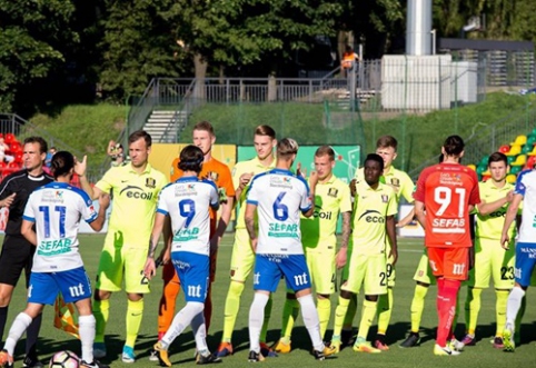 "Trakai" and "Sūduva" - in the third round of the Europa League qualifying stage (VIDEO)