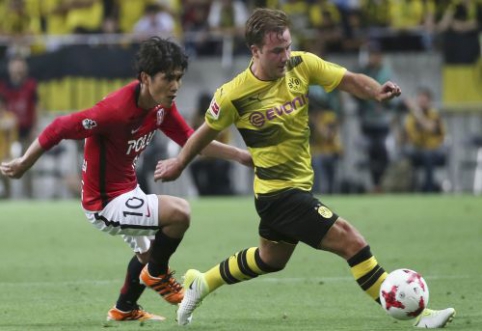 Joyful news: M. Gotze played in a match again