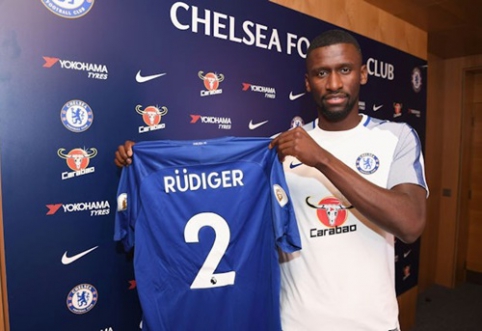 Official: "Chelsea" strengthens with "Roma" defender A. Rudiger