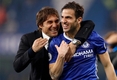 A. Conte hopes that C. Fabregas will become similar to N. Kante