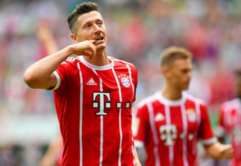 R. Lewandowski "kills" "Bayern's" victory in Germany in a few minutes (VIDEO)