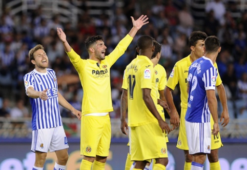 "Real Sociedad" defeated "Villarreal" (VIDEO)