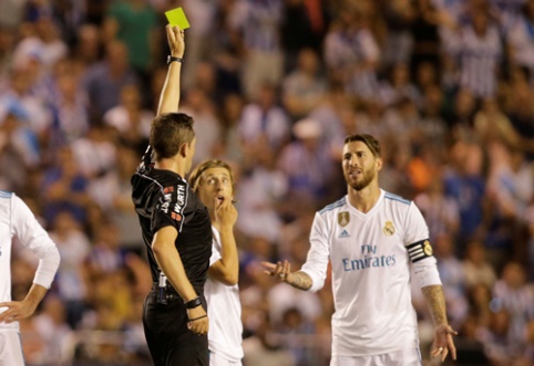 S. Ramos repeated the "La Liga" record for red cards received (VIDEO)