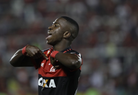 The most expensive young footballer V. Junior "wreaked havoc" in Brazilian championship (VIDEO)