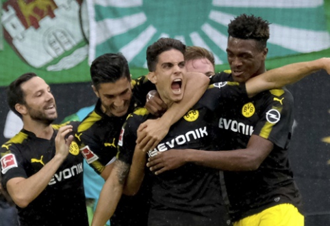 In the starting line-up of the German championship - a secure victory for "Borussia" (VIDEO)