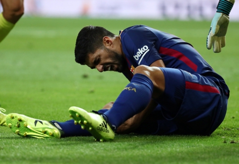 "Barcos" problems persist: L. Suarez dropped out of the lineup for a month