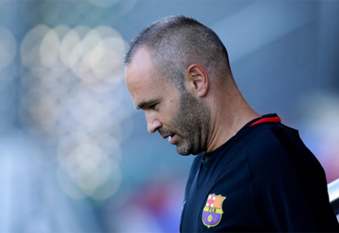 A. Iniesta will be forced to miss the Spanish Super Cup match in Madrid.