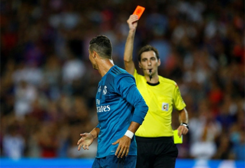 The judge complained about C.Ronaldo's behavior, a clear punishment is possible