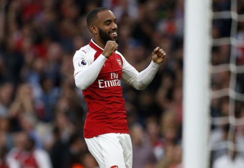 A. Lacazette improved records during his debut