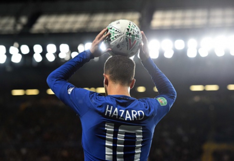 A. Conte: E. Hazard must inherit the goal hunger from C. Ronaldo and L. Messi.