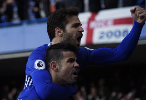 C. Fabregas did not spare praises and condolences for D. Costa.