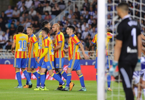 In the decisive match between "Valencia" and "Real Sociedad" - a victorious goal by S. Zaza (VIDEO)