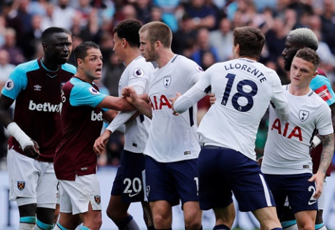 "Tottenham" almost wasted a three-goal lead against "West Ham" (VIDEO)