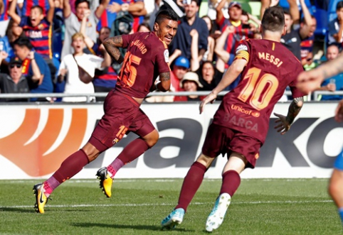 Paulinho's goal at the end of the match brought victory to "Barca" (VIDEO)