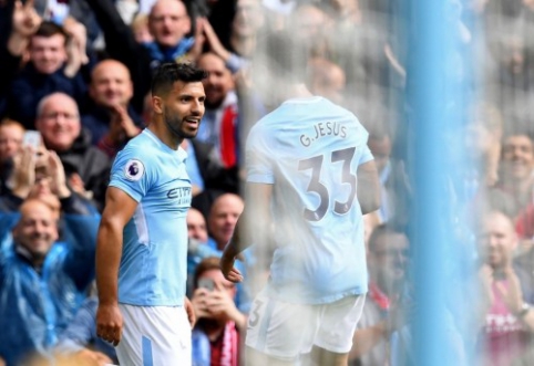 "Man City" victory against "Liverpool" - the biggest in over 80 years, S. Aguero sets a record