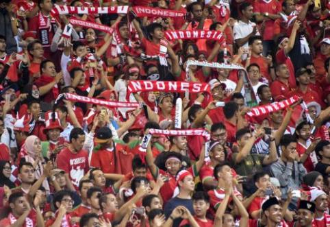 "A fan died in friendly matches in Indonesia and Fiji"