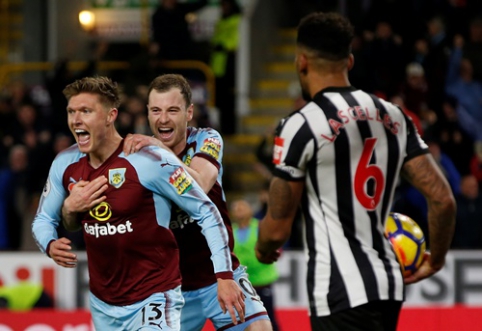 "Burnley" narrowly beats "Newcastle" (VIDEO)