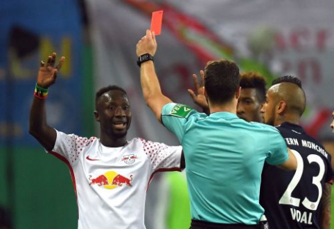 N. Keita's season start: a flood of red cards