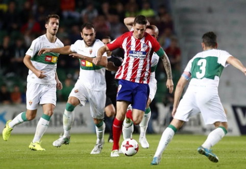 "Atletico" failed to start the King's Cup tournament with a winning streak (VIDEO)