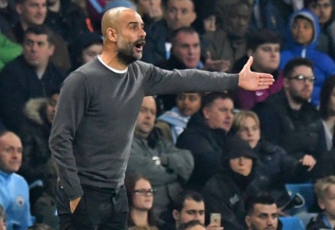 After a narrowly won victory, P. Guardiola complained about the ball