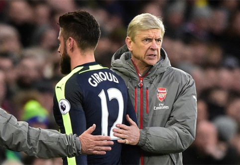 A.Wenger: O.Giroud promised me to score a goal (VIDEO)