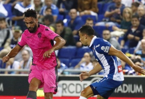 "Espanyol" and "Levante" teams parted ways without any goals (VIDEO)