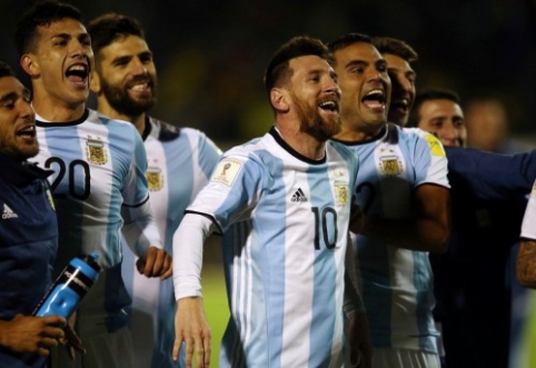 L. Messi's hat-trick led Argentina to the World Cup, there will be no Chile and USA (VIDEO)