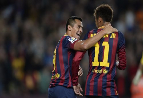 Neymar added A. Sanchez to his wishlist