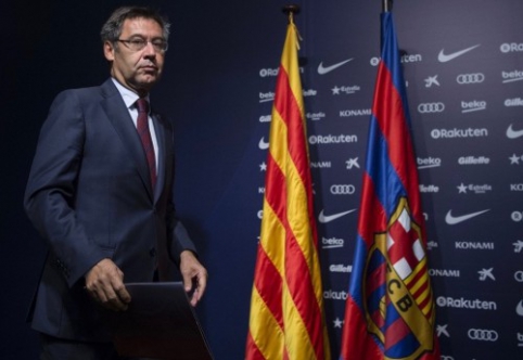 J. Bartomeu confirmed that "Barca" would consider the possibility of playing in another league