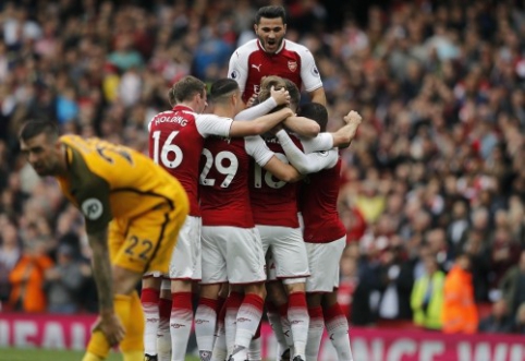 "Arsenal" defeated "Brighton" and stunned "Chelsea", "Everton" lost to "Burnley" (VIDEO)