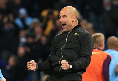 J. Guardiola apologizes for celebrating the wild goal (VIDEO)