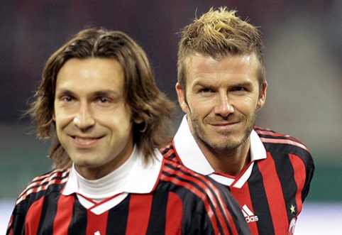 A.Pirlo: I Came Up with a Few Tricks and from D.Beckham