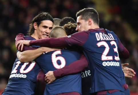 In the central "Ligue 1" tour duel, PSG defeated Monaco (PHOTO, VIDEO)