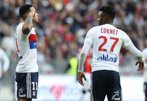 "Lyon" crushes "Nice" without mercy, "Marseille" defeats "Guingamp" (VIDEO)