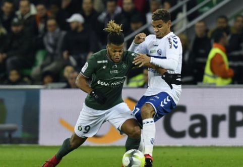 "Saint-Etienne" played on equal terms with a newcomer for more than a month (VIDEO)