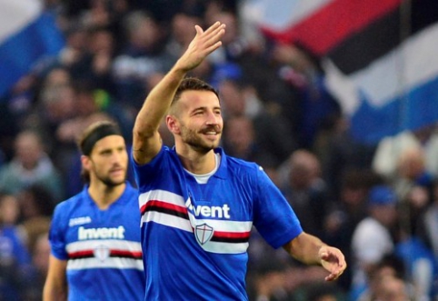 "Sampdoria" beat "Juventus" at home, "Inter" rose to second place (VIDEO)