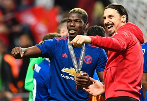 P. Pogba and Z. Ibrahimović preparing for a return to the field