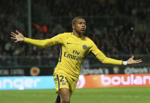 "Angers" players admired K. Mbappe: didn't see anything similar