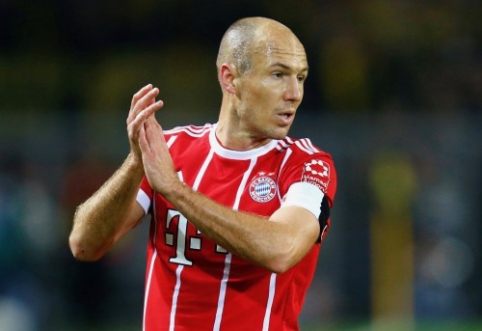 A. Robben entered the "Bayern" history